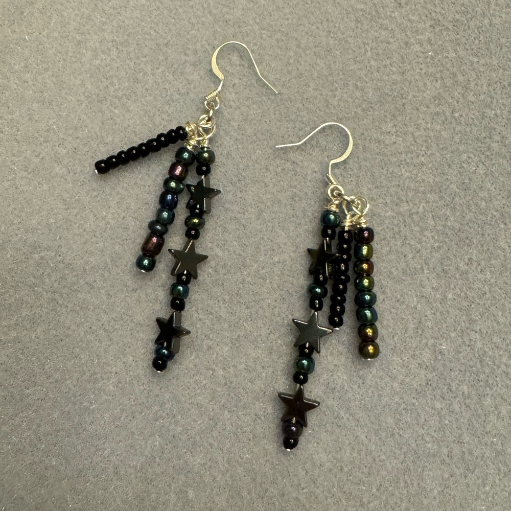 Handmade beaded earrings